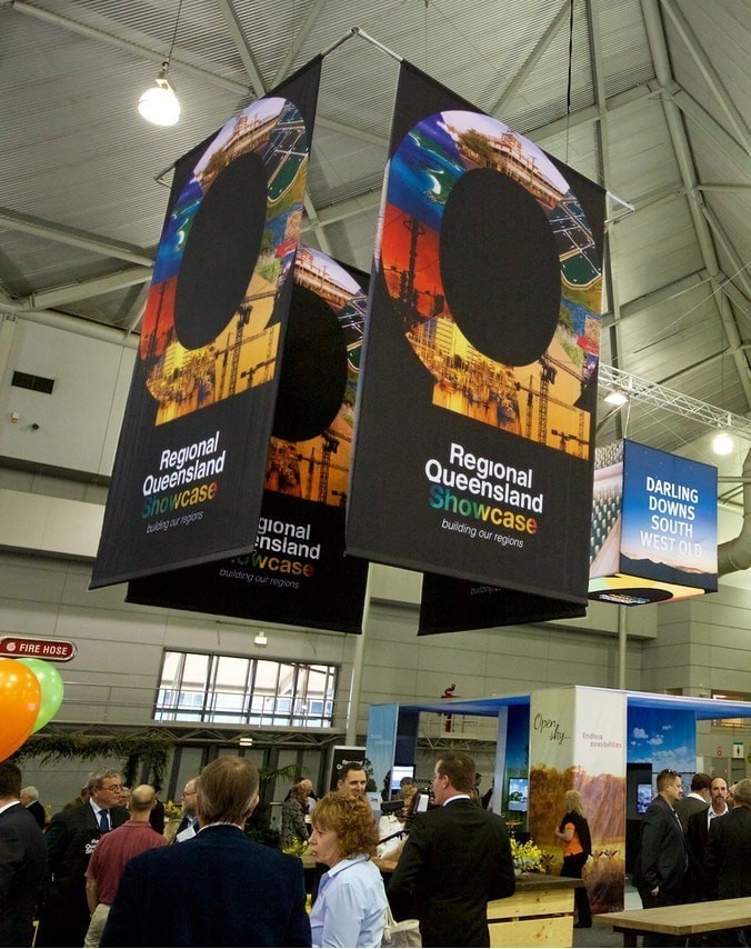 لافتة إعلانية داخلية