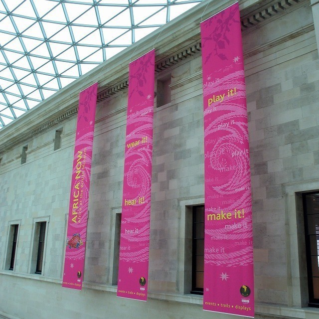 Banner pubblicitario esterno