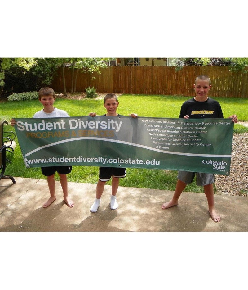 Banner pubblicitario esterno