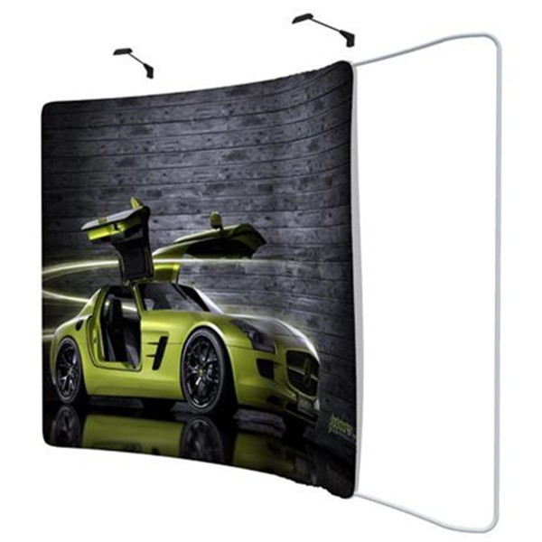 Gekrümmte EZ Tube Fabric Displays
