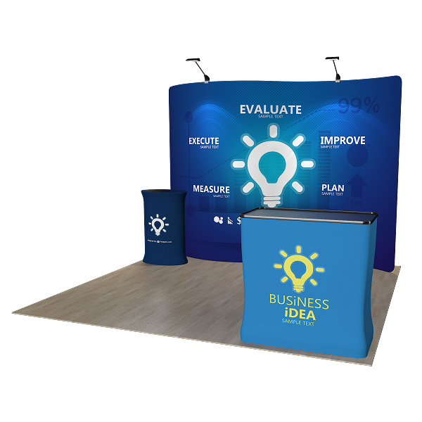 10ft EZ 튜브 부스 키트