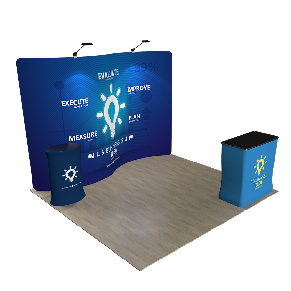 10ft EZ 튜브 부스 키트