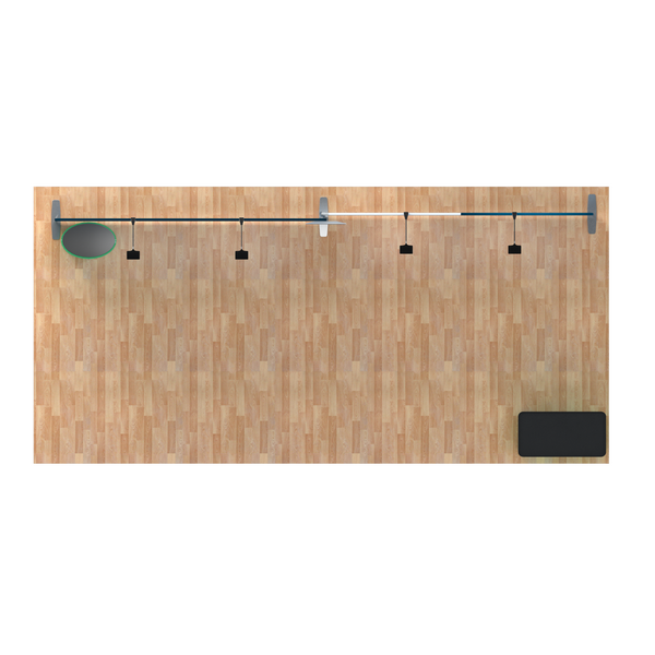 20ft EZ 튜브 부스 키트