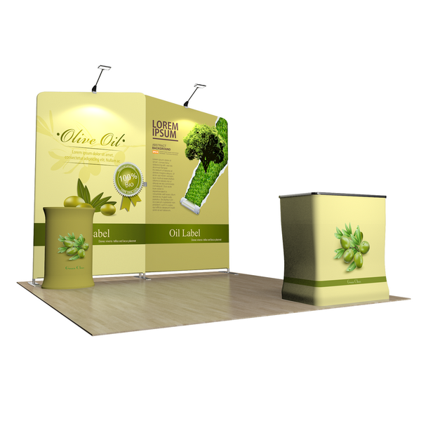 Small Trade Show Booth, Market Activity Region, Store Events Region