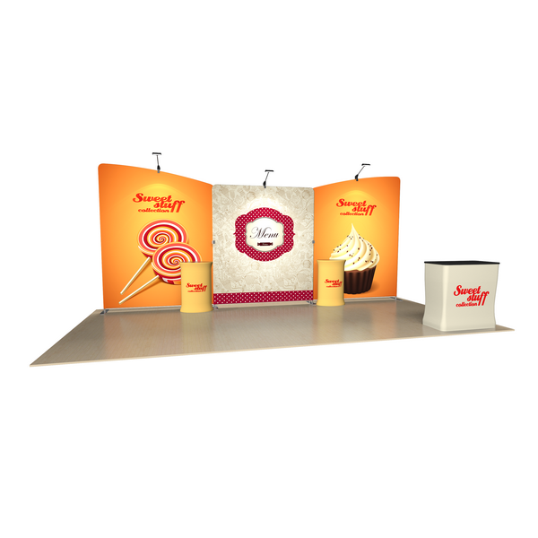 Simple Trade Show Booth, Sell Activity Area, Store Events District