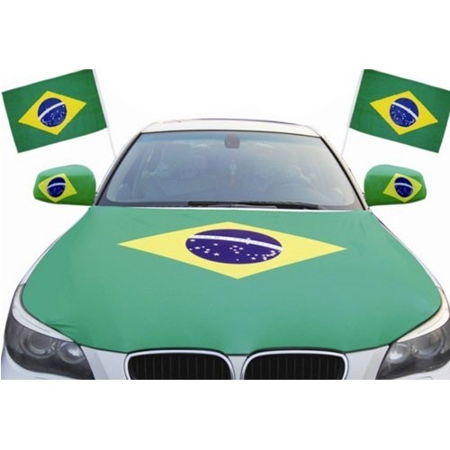 Car Mirror Cover and Flag