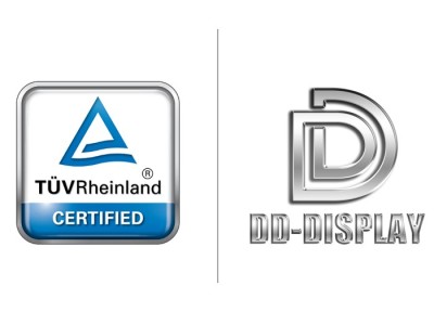 DD-DISPLAY Passed TÜV SÜD Inspection