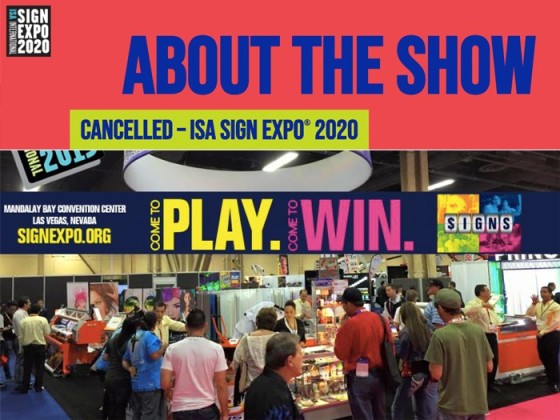 ISA Sign Expo 2020 cancelado debido a COVID-19