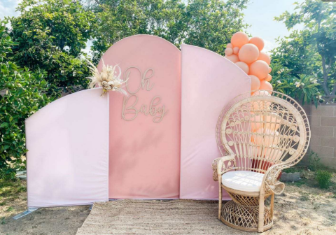 생일 파티 장식 끼아라 이벤트 배경막