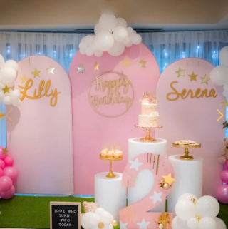 파티 테마 알루미늄 프레임 웨딩 용품 결혼식을 위한 아치 배경