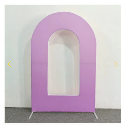 open Arched Wall Backdrop for Event Decoration and Wedding Photography
