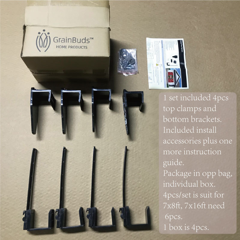 Supply Clamps Only for Holiday Decoration Garage Door Banner 4pcs in a Set Wholesale Factory