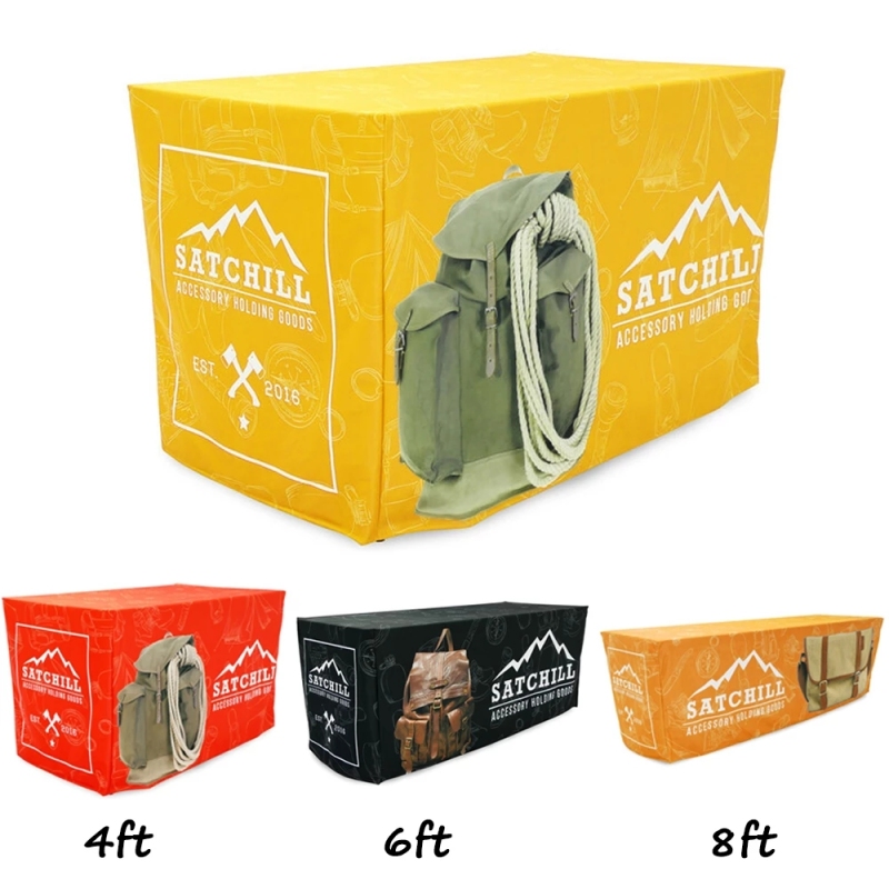 4 Fuß 6 Fuß 8 Fuß benutzerdefinierte Tischabdeckung