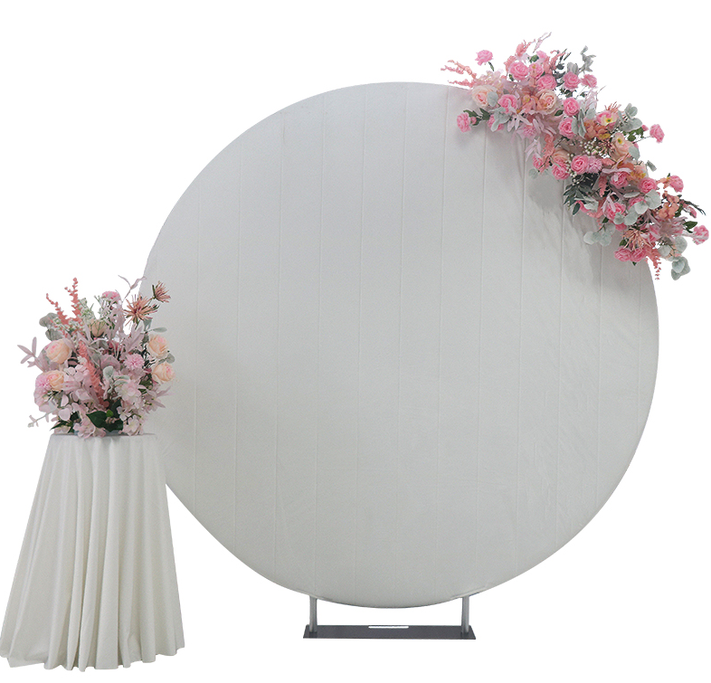 Samthintergrund, Kissenstil mit starkem Reißverschluss, 6,5 Fuß