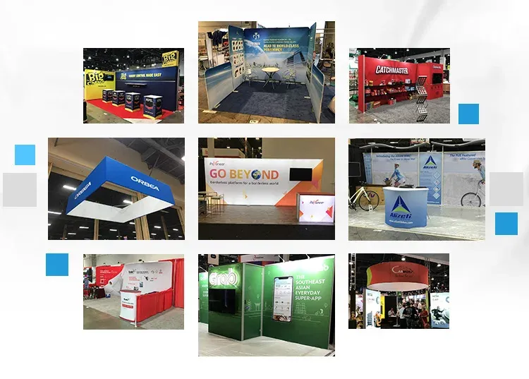 Ez tube Exhibition Booth 10*10ft, 10*20ft, 20*20ft