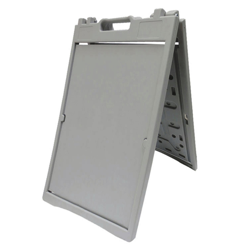 Water Fill Sidewalk Sign Pavement Sign