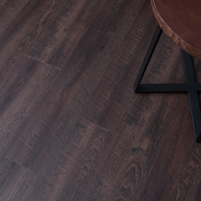 Light embossing tile plank flooring for apartment