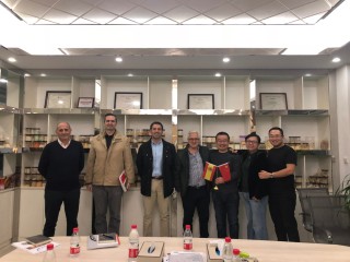 Customer From Spain Come to check Our 300 kg/h corn flakes processing line in November 2018