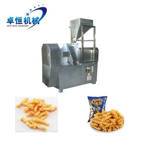 China Full Automatic Corn Culrs Cheese Curls Kurkure Food Machine Food Extruder