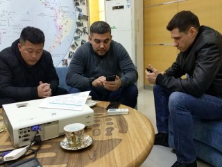 Customer From Russia to check Our soya protein processing in January 2019
