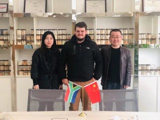 Customer From South Africa to check Our pet food processing line in March 2019