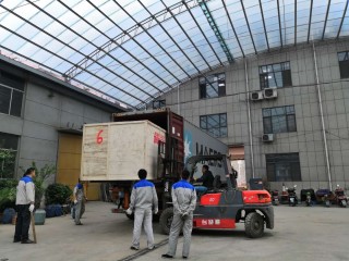 Loading 250 kg/hr Doritos Chips production line to Morocco customer