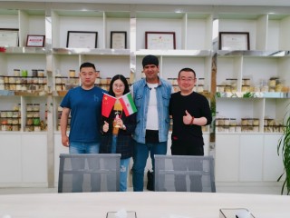 Iran customer came for 3 ton/hr Pet Food Processing Line