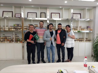 Saudi Arabia customer came AGAIN （for 3 ton/h fish feed production line）