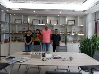 Zambia customer came for Pasta Macaroni Production Line