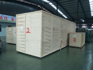 100 kg/h Pasta Macaroni Processing Line ready to send to Panama customer