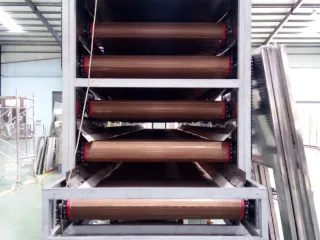 İsrailli müşteri için teflon fileli en yeni fırın