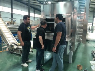 Customer from Uzbekistan for Oven equipment