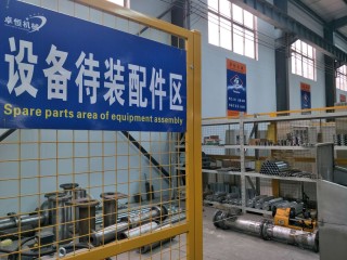 A short look at our workshop corner( Jinan Zhuoheng Extrusion Machinery )