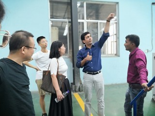 India customer SECOND VISIT for Modified Starch Production Machine