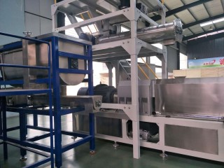 Closely look at our ZH95 Double Screw Extruder