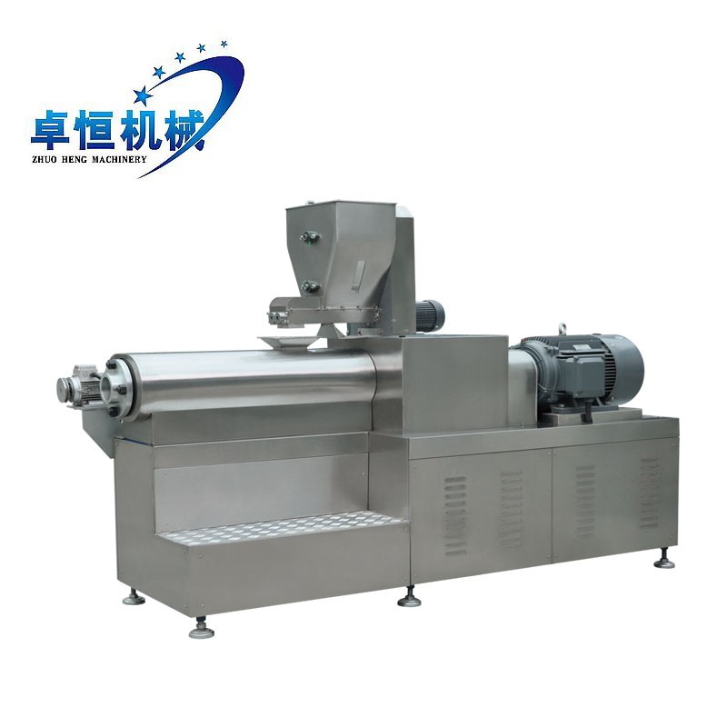 Double Screw Extruder Snack Food Processing Machine