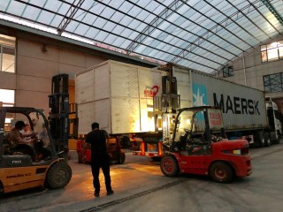 Loading 200 kg/h Pasta Macaroni Processing Line to Bangladesh