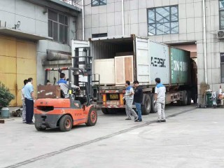 Loading Fish Feed Processing Machine Line to Liberia