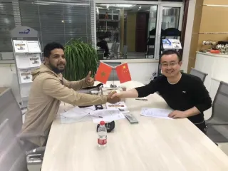 250 kg/h Kızarmış atıştırmalık üretim hattı için Brezilya müşteri siparişi