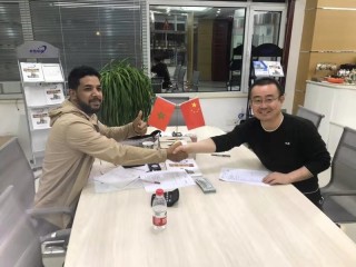 Brazil customer place order for 250 kg/h Fried snacks production line
