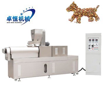 Pelet makanan anjing peliharaan otomatis membuat garis mesin