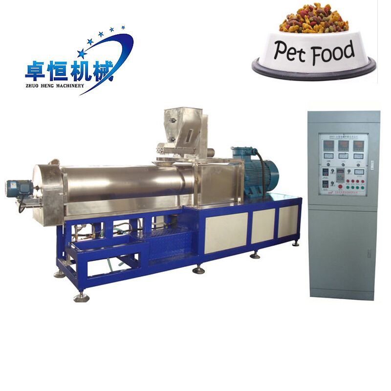 Automatic pet dog food pellet making machine line Factory