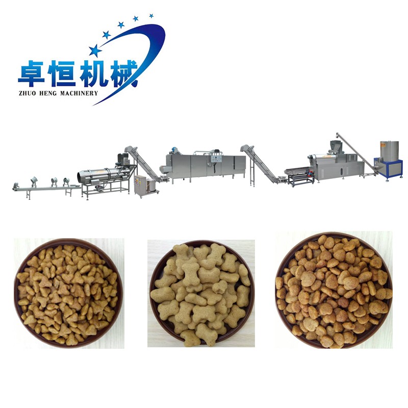 Automatic pet dog food pellet making machine line Factory
