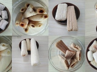 Core-filling snack food and Pasta machine take a trial for inspection department at 25th Mar 2020