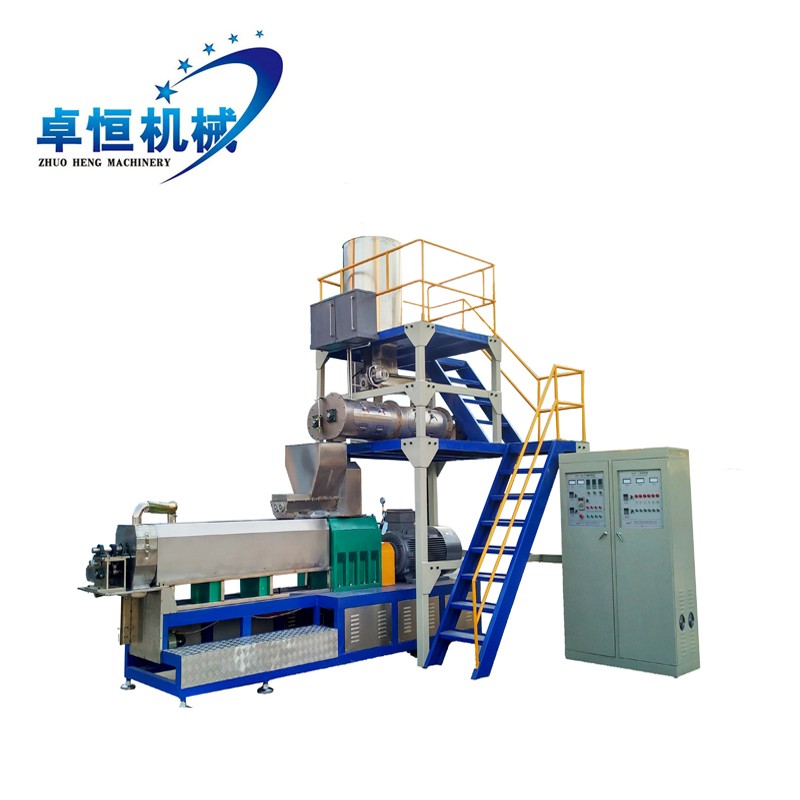 Floating/Sinking fish feed production line extruder machine Factory