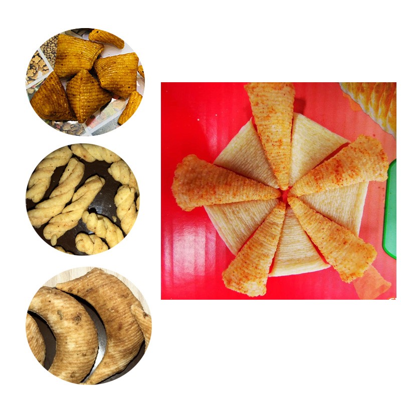 Various shape fried snack food machine Factory