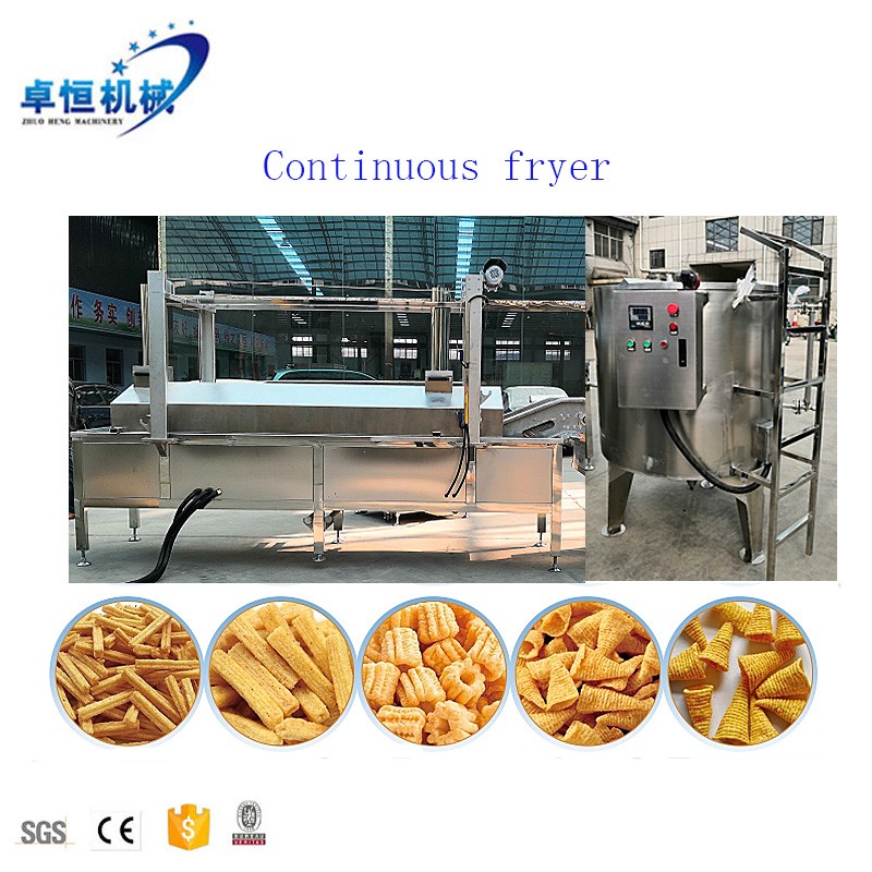 Various shape fried snack food machine Factory