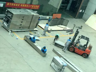 Cezayir'e 100 kg/h Makarna Makarna İşleme Hattı Yükleniyor