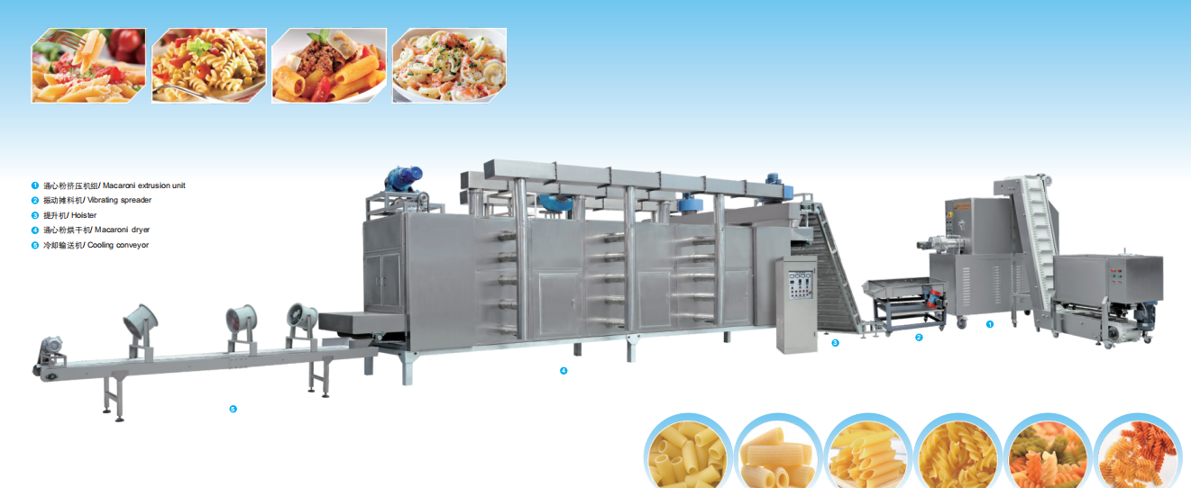 Pasta Macaroni Extruder Machine Price
