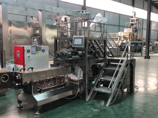 Extrudeuse à double vis avec contrôle PLC